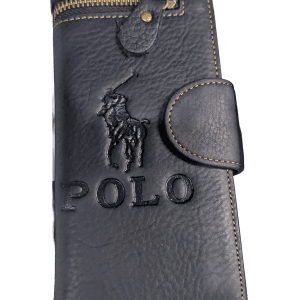 Portefeuille Long en Cuir Élégant - Marque POLO