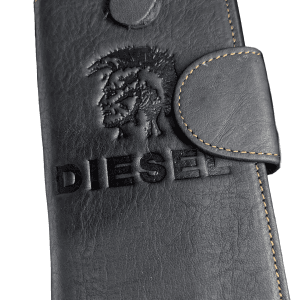 Portefeuille Long DIESEL en Cuir – Style Robuste & Authentique