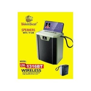 Enceinte Sans Fil Portable BoomBest LN-1316BT – Son Puissant & Design Moderne