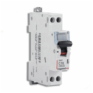 Disjoncteur Phase + Neutre C10 Legrand DNX³