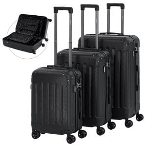 Ensemble de 3 Valises Rigides – Voyagez avec Style et Sécurité