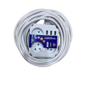Rallonge Multiprise BULL GN-212 – 5 Mètres de Puissance & Sécurité