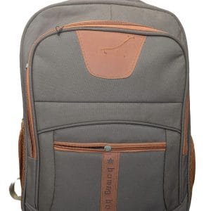 Sac à Dos Domag Boy — Gris & Camel Bicolore