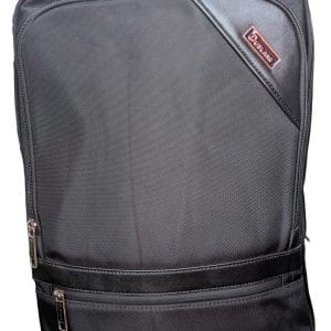 Sac à Dos Business DUSLANG – Polyester & Simili Cuir, Noir, Compartiment Laptop
