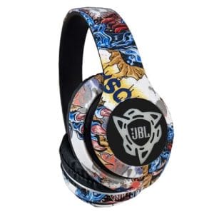Casque Bluetooth JBL Harman P35 – Pure Bass Wireless, Édition Graffiti