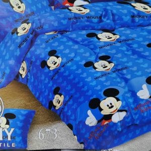 Ensemble de Lit 2 Places Mickey Mouse - Jimmy Home Textile (Bleu Royal)⁷