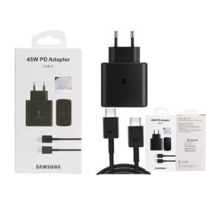 Chargeur Ultra-Rapide 50W Power Delivery – Kit Complet avec Câble USB-C 5A