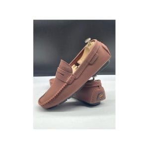 Mocassins Penny Loafers en Cuir Marron – Élégance Classique et Confort Absolu
