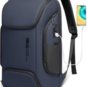 Sac à Dos Business BG Future Aesthetics – Port USB, Imperméable, Bleu Marine, Grande Capacité