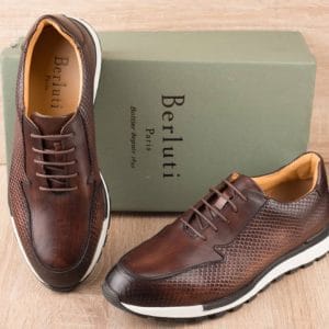 Chaussures Homme Élégance Sport – BerLuti Style Premium