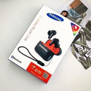 Écouteurs Bluetooth Sans Fil Samsung Galaxy Buds Live – LED Buds TWS, Autonomie 25H, Boîtier Afficheur