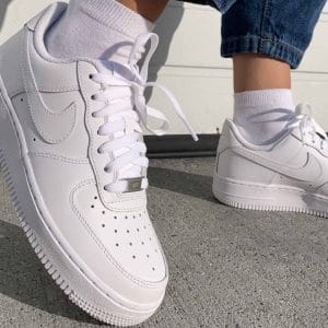 Chaussures Sneakers "Air Force White" + Style Iconique Intemporel
