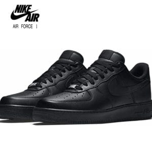 Chaussures "Sneakers Air Force Black" + Look Full Black & Finition Premium