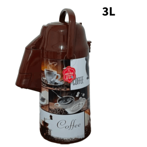 Thermos à Pompe "Air Pot" Little Ding – 3.0 Litres – Conservation Chaud & Froid
