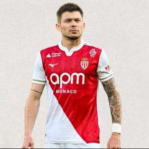Maillot Domicile AS Monaco x Mizuno – Rouge et Blanc Traditionnel