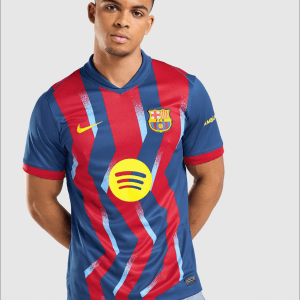 Maillot FC Barcelone Nike version Pro – Design Graphique Éclair "Blaugrana"
