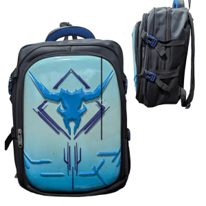 Sac à Dos Ergonomique Hard-Shell Bleu Cyber – Idéal École, Voyage & Gaming