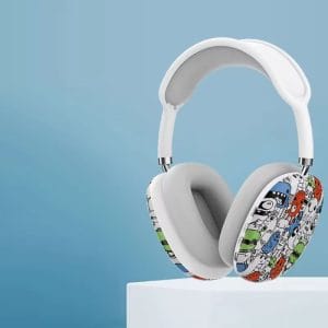 Casque Bluetooth P9 Plus "Doodle Edition" – Son Haute Fidélité & Design Artistique Urbain